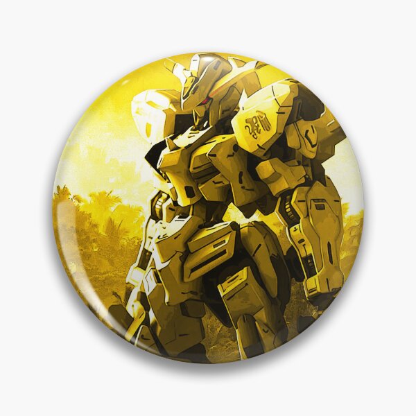Item preview, gold ASW G01 Gundam Bael Barbatos artwork designed and sold by sabartgunpla.