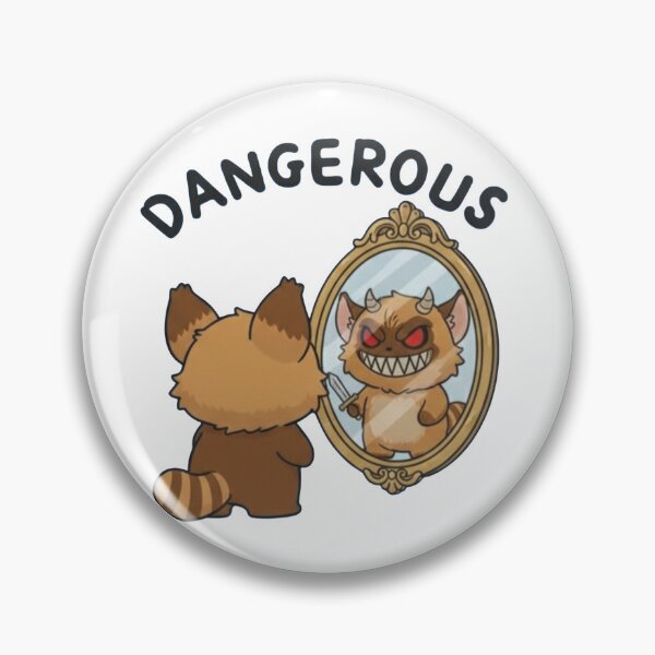 Item preview, Funny Red Panda Monster Reflection Graphic designed and sold by ZyVoAli.