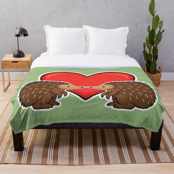 Item preview, Ilustración de un corazón de equidna: un bonito diseño de San Valentín para regalar en pareja. designed and sold by AnTartstudios.