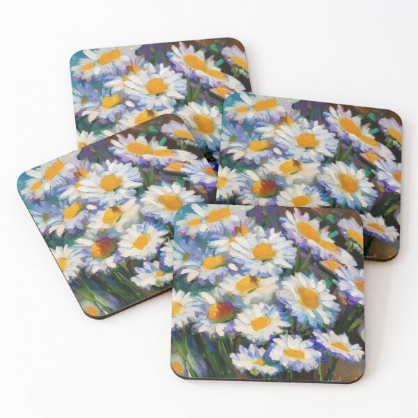 Item preview, Classic Daisy Close-Up Painting for Minimal Floral Art Lovers designed and sold by WildStroke.