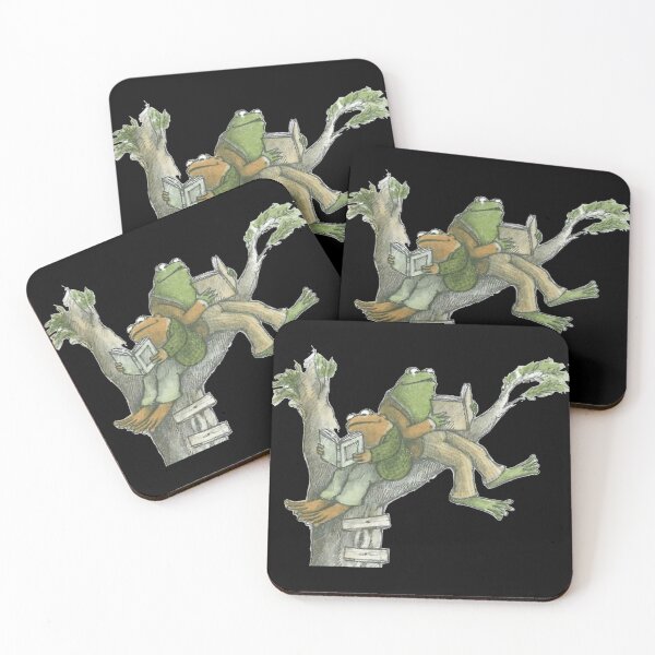 Item preview, Frog and Toad reading in tree designed and sold by salahdesign1.