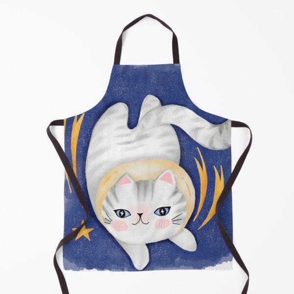 Item preview, Stardust Mystic Cat – Enchanted Feline Playing Among the Stars designed and sold by Soul In Line.