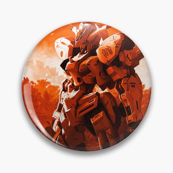 Item preview, red ASW G01 Gundam Bael Barbatos artwork designed and sold by sabartgunpla.