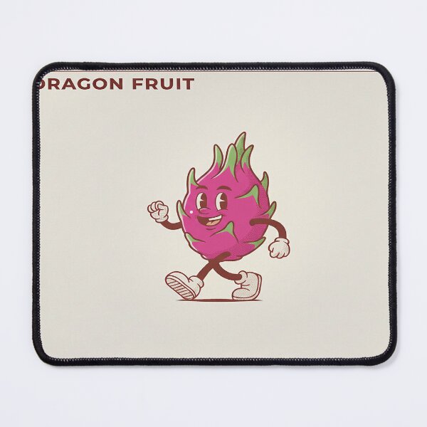 Item preview, Retro Mascot Dragon Fruit designed and sold by DinsignStudio.