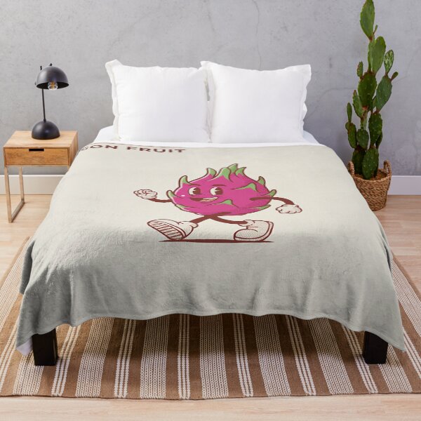 Item preview, Retro Mascot Dragon Fruit designed and sold by DinsignStudio.