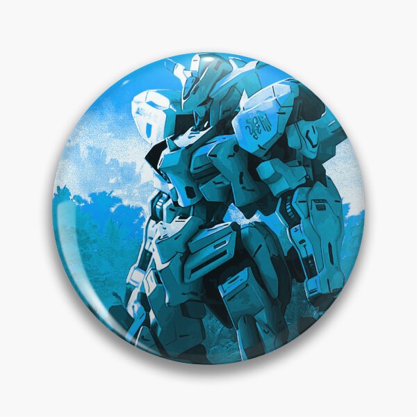 Item preview, blue ASW G01 Gundam Bael Barbatos artwork designed and sold by sabartgunpla.