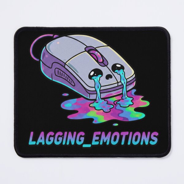 Item preview, Lagging Emotions - Sad Gamer Mouse Aesthetic designed and sold by DVND.
