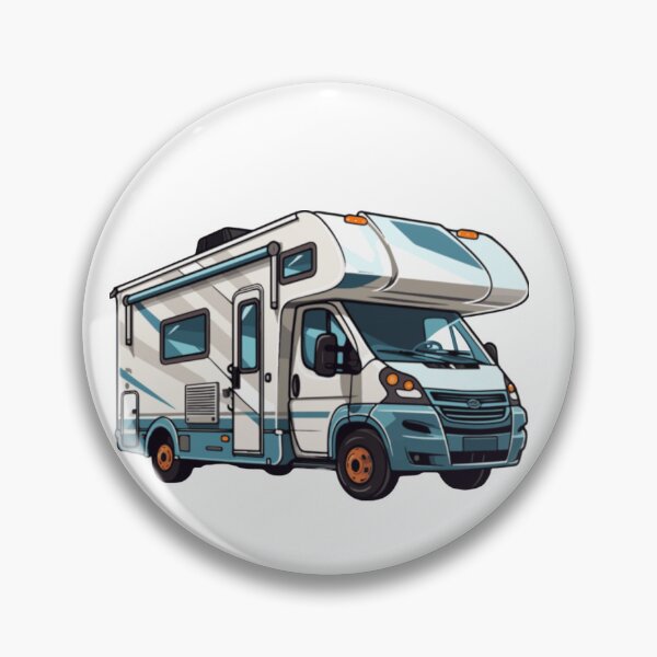 Item preview,  Modern RV Motorhome Illustration - Camping Life Design designed and sold by A&.