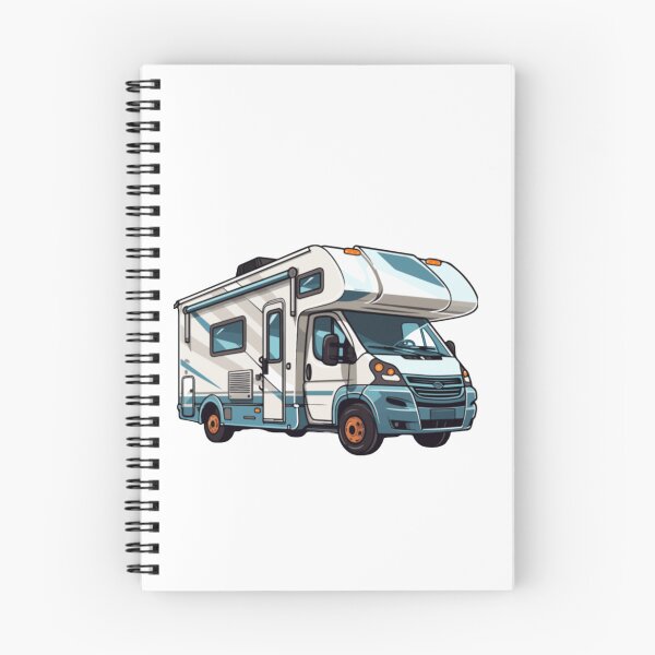 Item preview,  Modern RV Motorhome Illustration - Camping Life Design designed and sold by A&.
