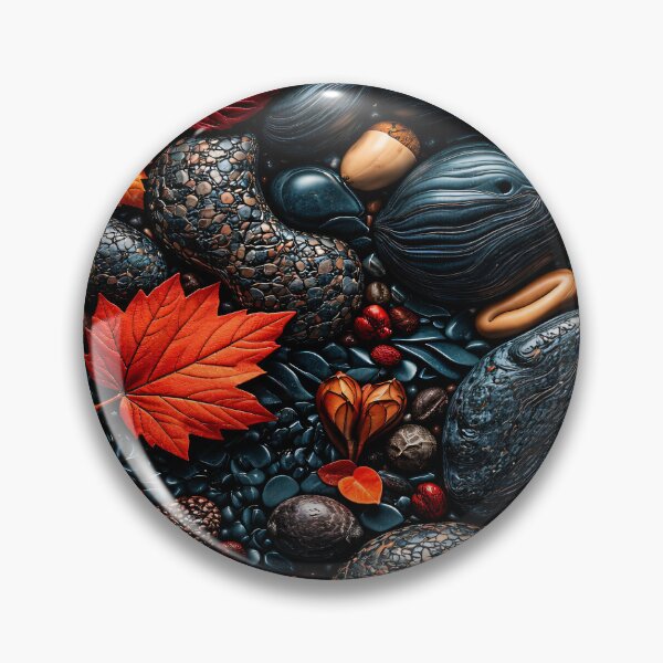 Item preview, Autumn Pebble Still Life designed and sold by Kaleidoscope Print.