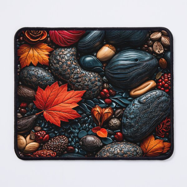 Item preview, Autumn Pebble Still Life designed and sold by Kaleidoscope Print.