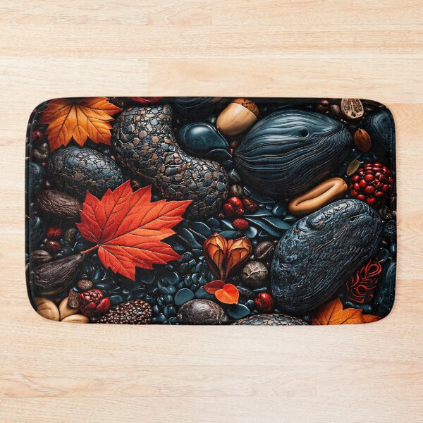 Item preview, Autumn Pebble Still Life designed and sold by Kaleidoscope Print.
