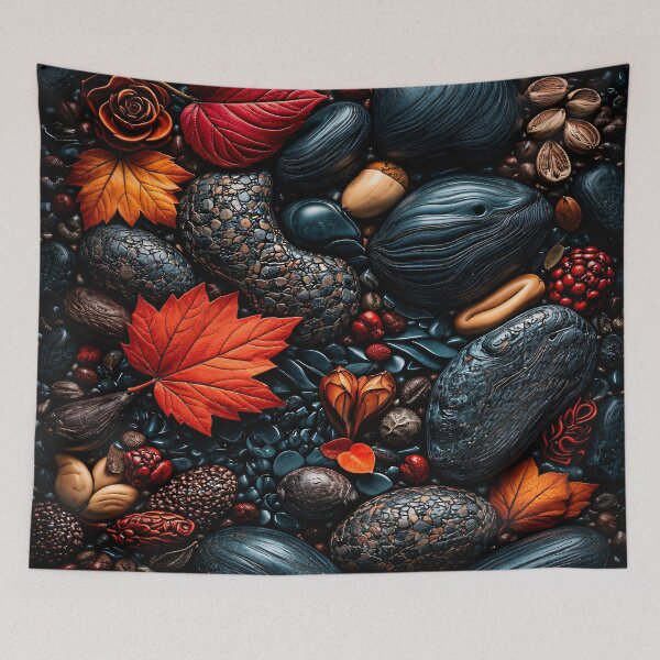 Item preview, Autumn Pebble Still Life designed and sold by Kaleidoscope Print.