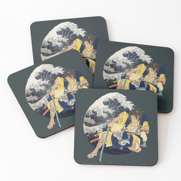 Item preview, Hokusai × Kuniyoshi – Legendary Ukiyo-e Masters Collaboration designed and sold by Sarah IRO -Ukiyoe Inspired-.