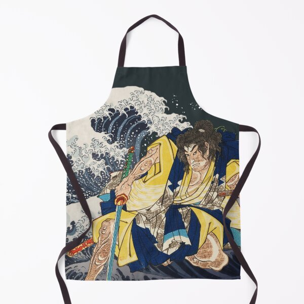 Item preview, Hokusai × Kuniyoshi – Legendary Ukiyo-e Masters Collaboration designed and sold by Sarah IRO -Ukiyoe Inspired-.
