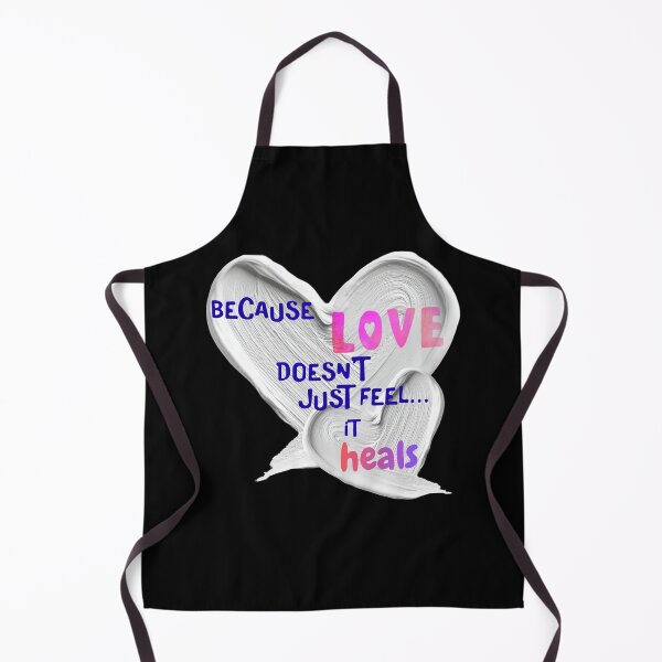 Item preview, Because Love Doesn’t Just Feel… It Heals – Pink Heart Aesthetic designed and sold by LovelyHappyGift.