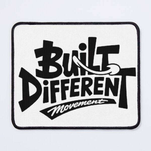 Item preview, Built Different Bold Mindset Graphic designed and sold by NewUSShop.