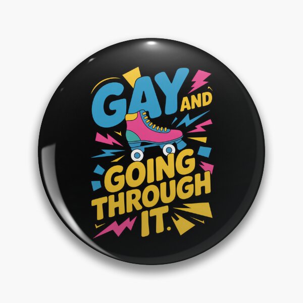 Item preview, Roller Skate Gay Party LGBTQ Pride Saying designed and sold by LittleBO5.