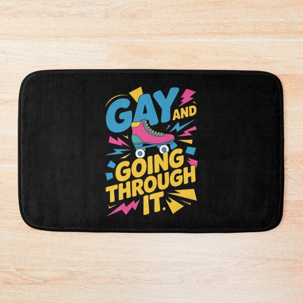 Item preview, Roller Skate Gay Party LGBTQ Pride Saying designed and sold by LittleBO5.