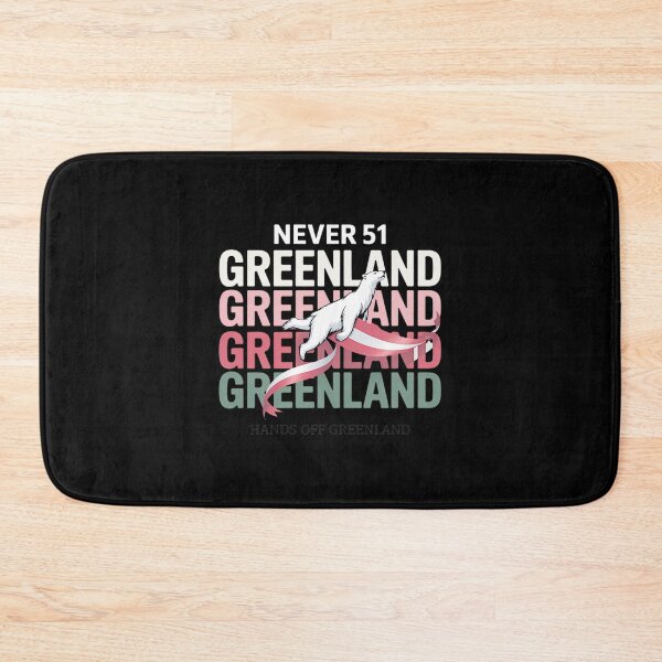 Item preview, Never 51 Greenland Polar Bear Protest Art designed and sold by SullivanxjOStud.