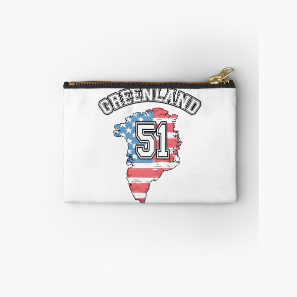 Item preview, Greenland 51 Usa Flag Map designed and sold by SullivanxjOStud.