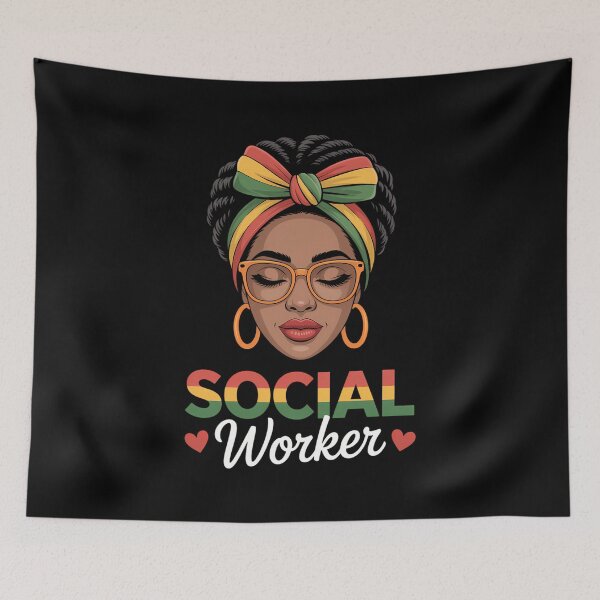 Item preview, Social Worker African American Black History Month designed and sold by LittleBO5.
