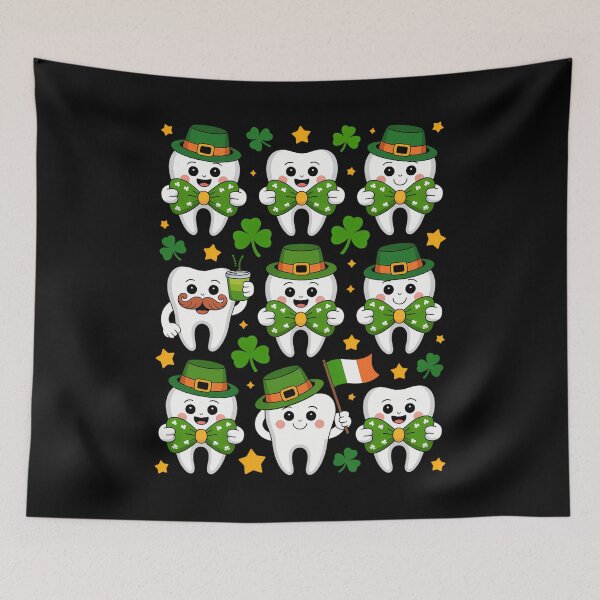 Item preview, St Patrick Dentist Dental Assistant Irish Coquette Bow designed and sold by LittleBO5.