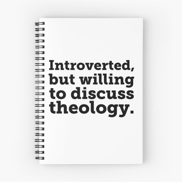 Item preview, Introverted Theologian designed and sold by Fifteenfps.