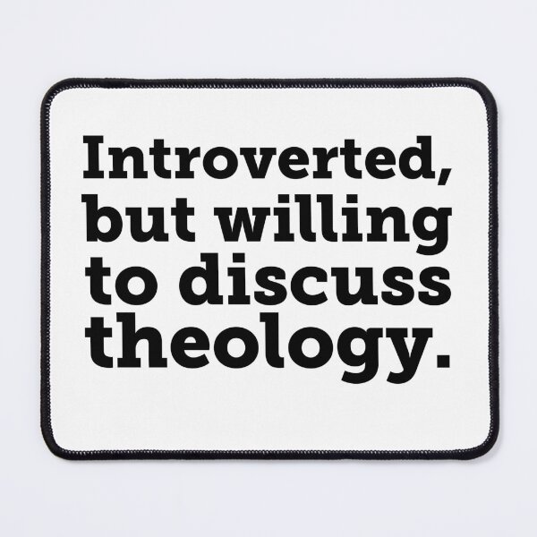 Item preview, Introverted Theologian designed and sold by Fifteenfps.