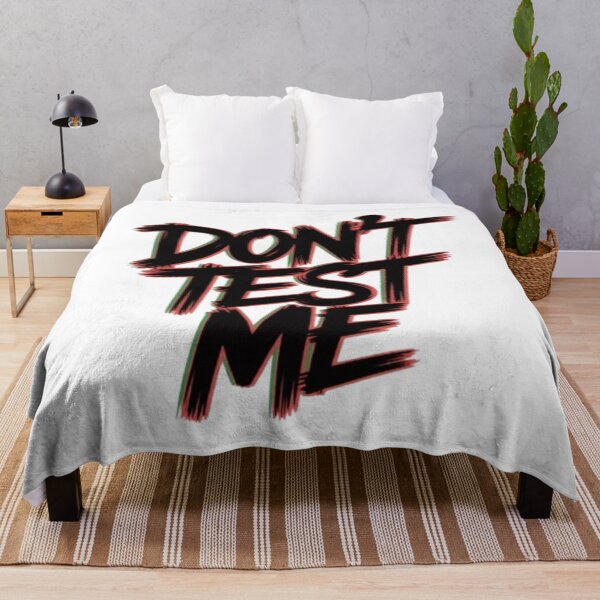 Item preview, Don’t Test Me Bold Attitude Graphic designed and sold by NewUSShop.