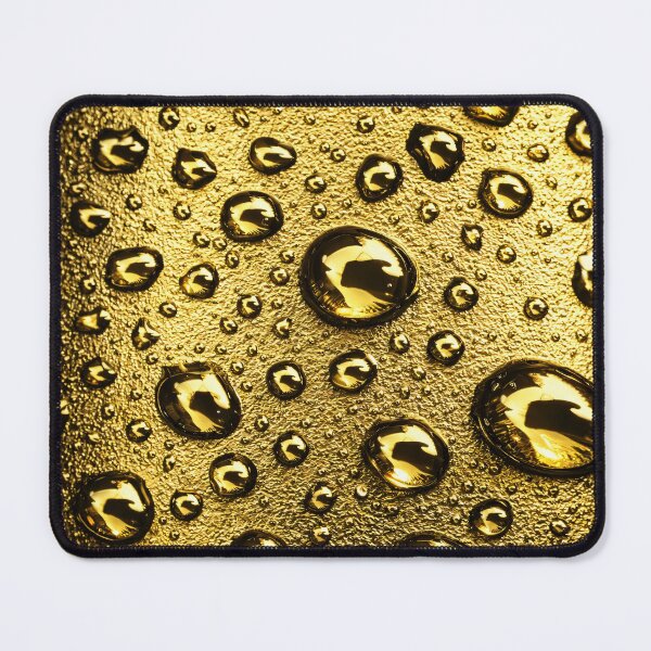 Item preview, Golden Droplet Texture designed and sold by Kaleidoscope Print.