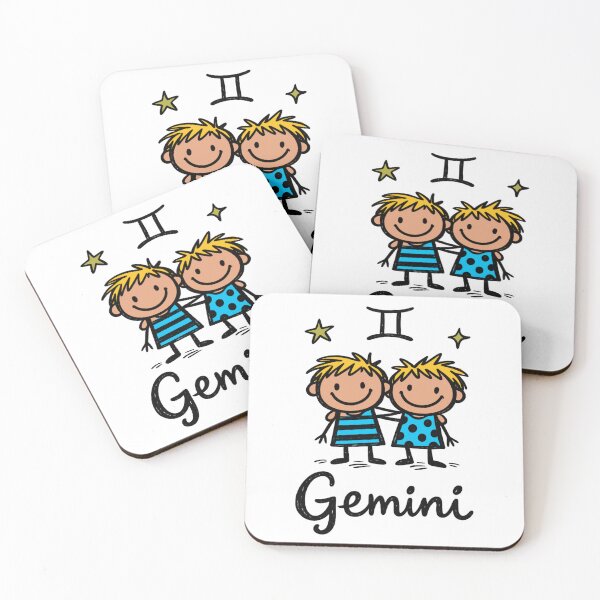 Item preview, Gemini Zodiac Hand-Writing style: Gemini Zodiac Sign – Cartoon Handwritten Astrology Design designed and sold by Arte Cartoon From TagTeam Group.