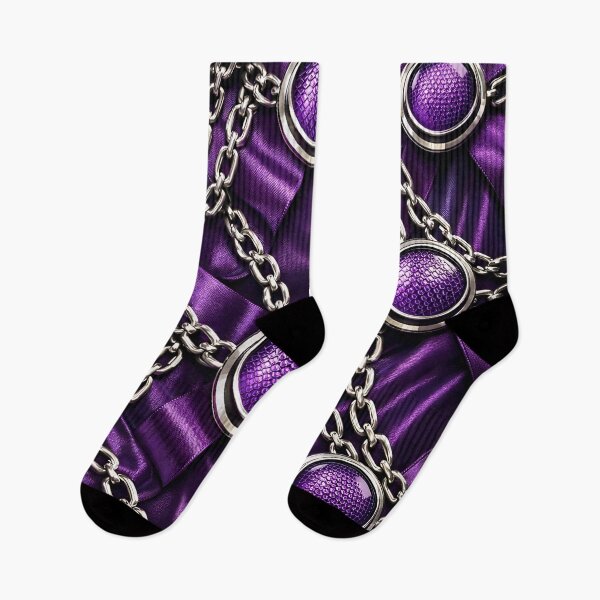 Item preview, Purple Chain Luxe Pattern designed and sold by Kaleidoscope Print.