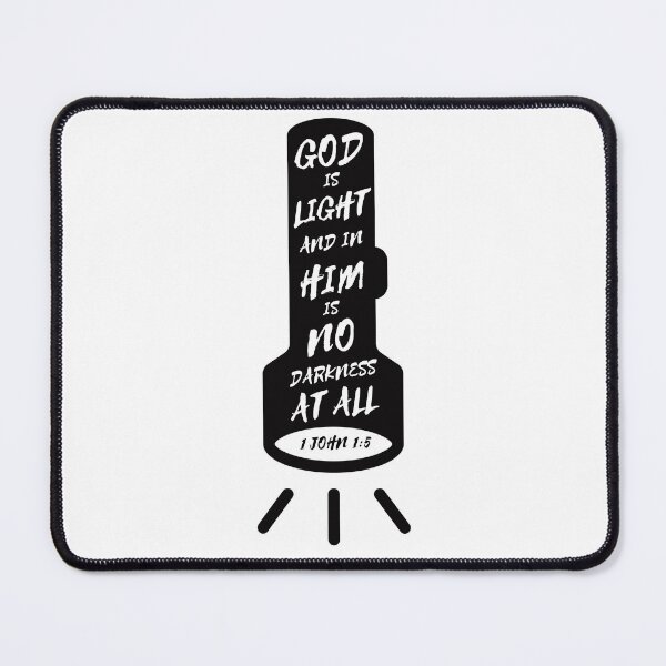 Item preview, God Is Light 1 John 1:5 Bible Illustration designed and sold by Clothed in Scripture.