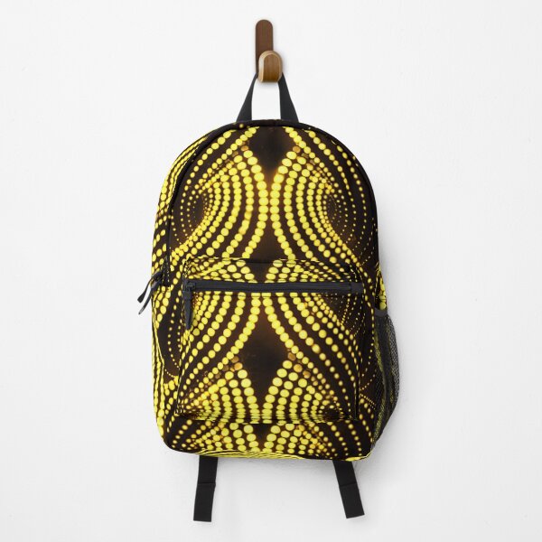 Item preview, Golden Dot Waves designed and sold by Kaleidoscope Print.