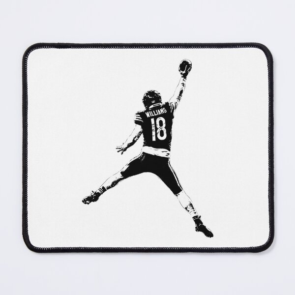 Item preview, Caleb Williams Jump Man designed and sold by oeridmd.
