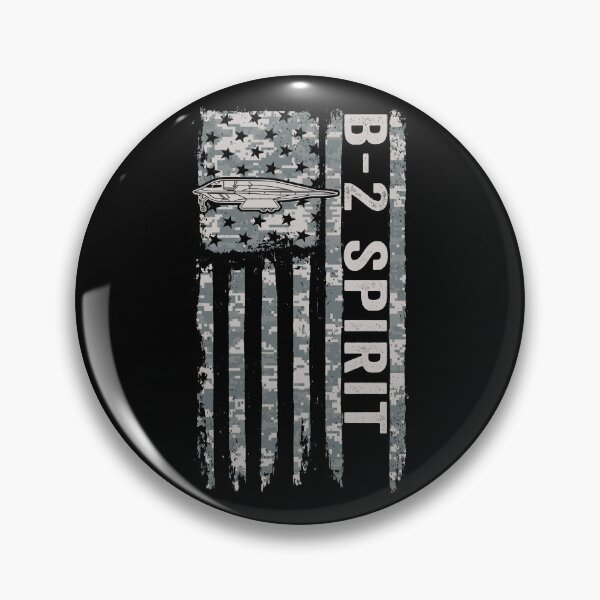Artikelvorschau, B-2 Spirit, amerikanische Flagge, Militär-Stealth-Bomber, Tarnmuster, B2-Ausrüstung entworfen und verkauft von DynamicDesign.