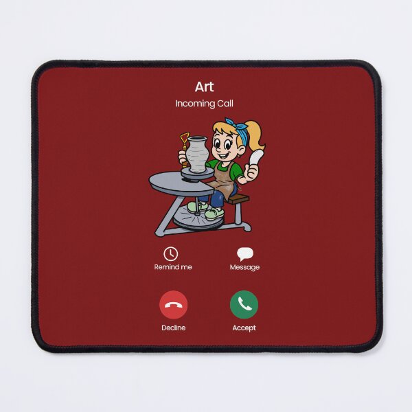Item preview, Art Calling (Ceramics Throwing Female) designed and sold by Kate Miller Illustrator.