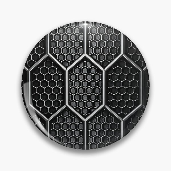 Item preview, Black Hex Grid designed and sold by Kaleidoscope Print.