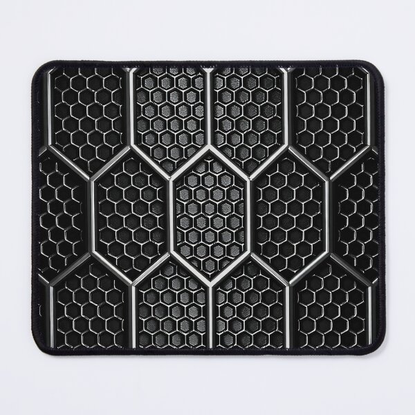 Item preview, Black Hex Grid designed and sold by Kaleidoscope Print.