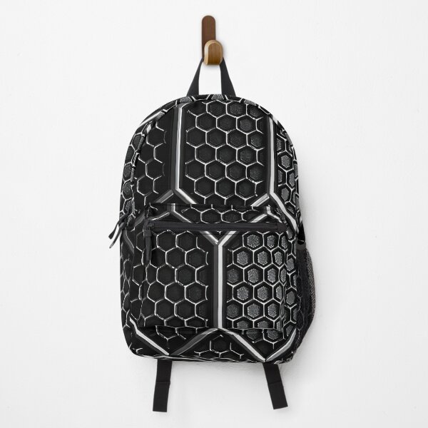 Item preview, Black Hex Grid designed and sold by Kaleidoscope Print.