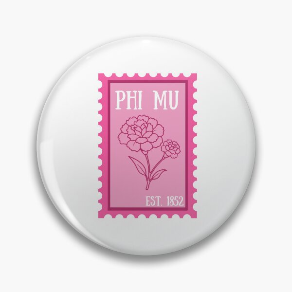 Item preview, Phi Mu Phimu Postage Stamp designed and sold by SororityDepot.