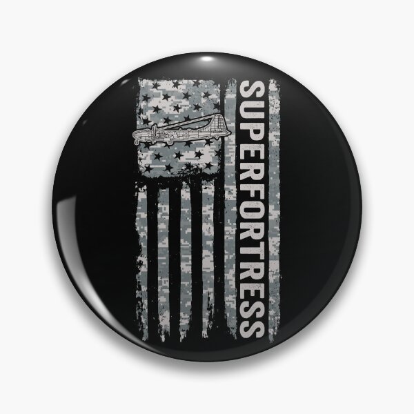 Item preview, Superfortress American Flag Military Camo B29 Gear designed and sold by DynamicDesign.