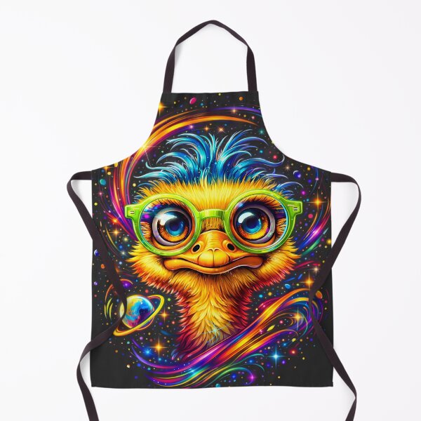 Item preview, Neon Space Ostrich designed and sold by Trove Designs.