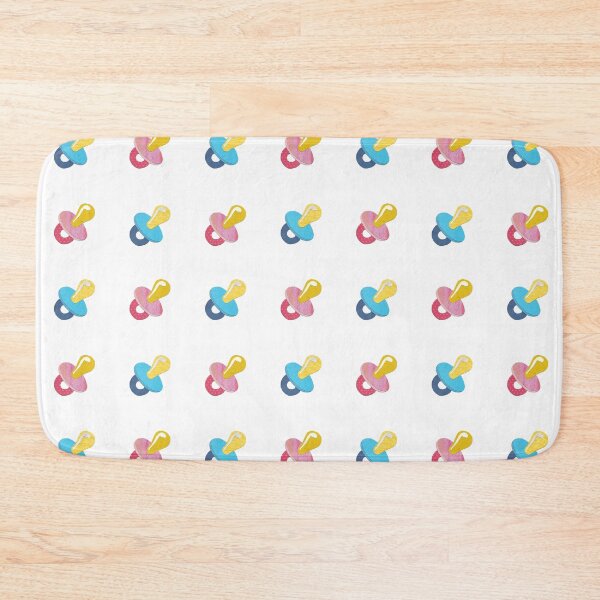 Item preview, Gender Reveal Baby Pacifier / Dummy Set Paper Collage designed and sold by toowoosh.