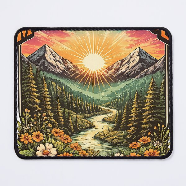 Item preview, Mountain Sunrise designed and sold by Arulsha.