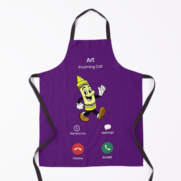 Item preview, Art Calling (Yellow Crayon) designed and sold by Kate Miller Illustrator.