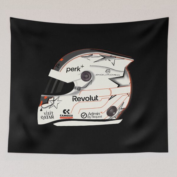 Item preview, Nico Hulkenberg F1 2026 helmet inspired sticker designed and sold by Pink Polar F1.
