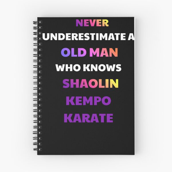 Item preview, Never Underestimate An Old Man Shaolin Kempo designed and sold by julissa9474.
