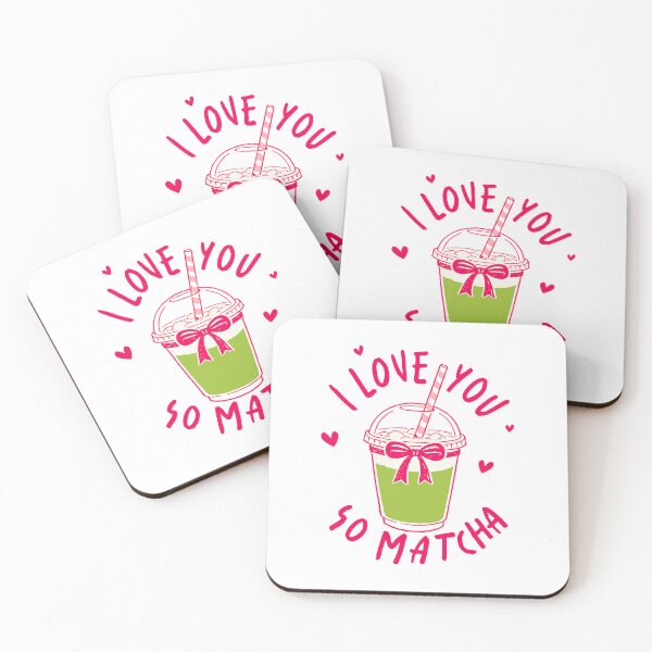 Item preview, I Love You so Matcha  designed and sold by blackdogbuckeye.